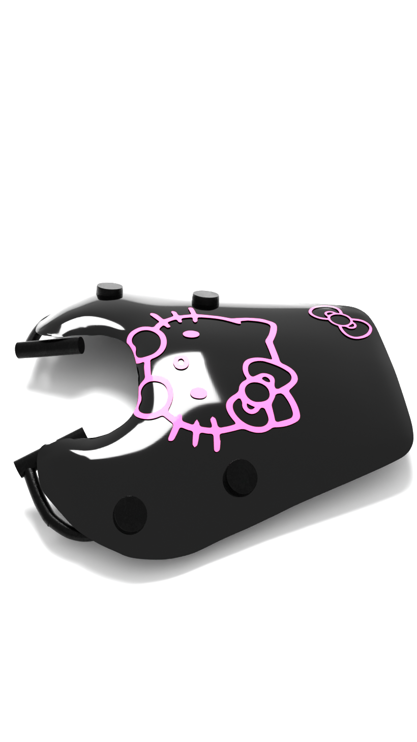 Hello Kitty - Piaggio Zip Low Windscreen Graphics Kit