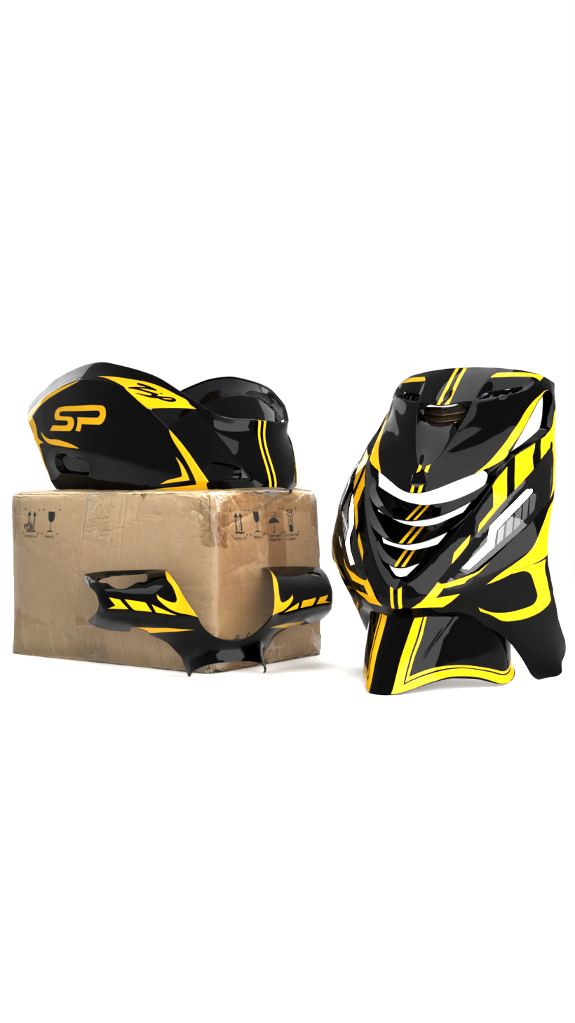 volledige stickerset stickerset - Zip Graphicz