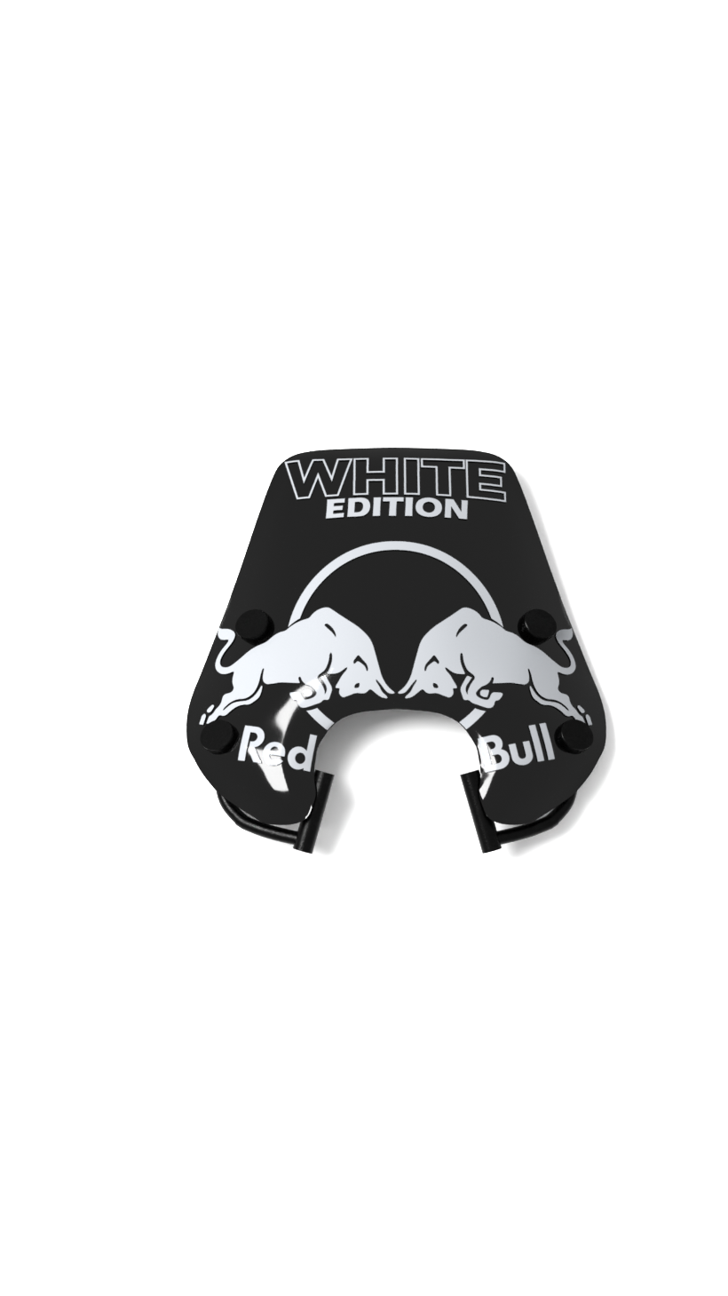Red Bull Special Editions - Zip Laag Windscherm Stickers black edition stickerset - Zip Graphicz