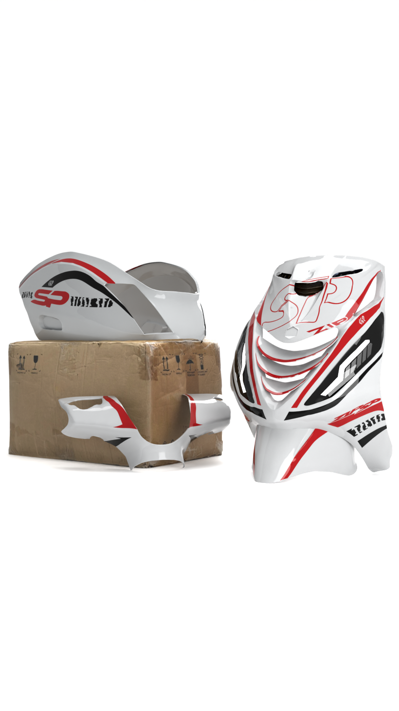 H2O - Piaggio Zip SP Graphics Kit