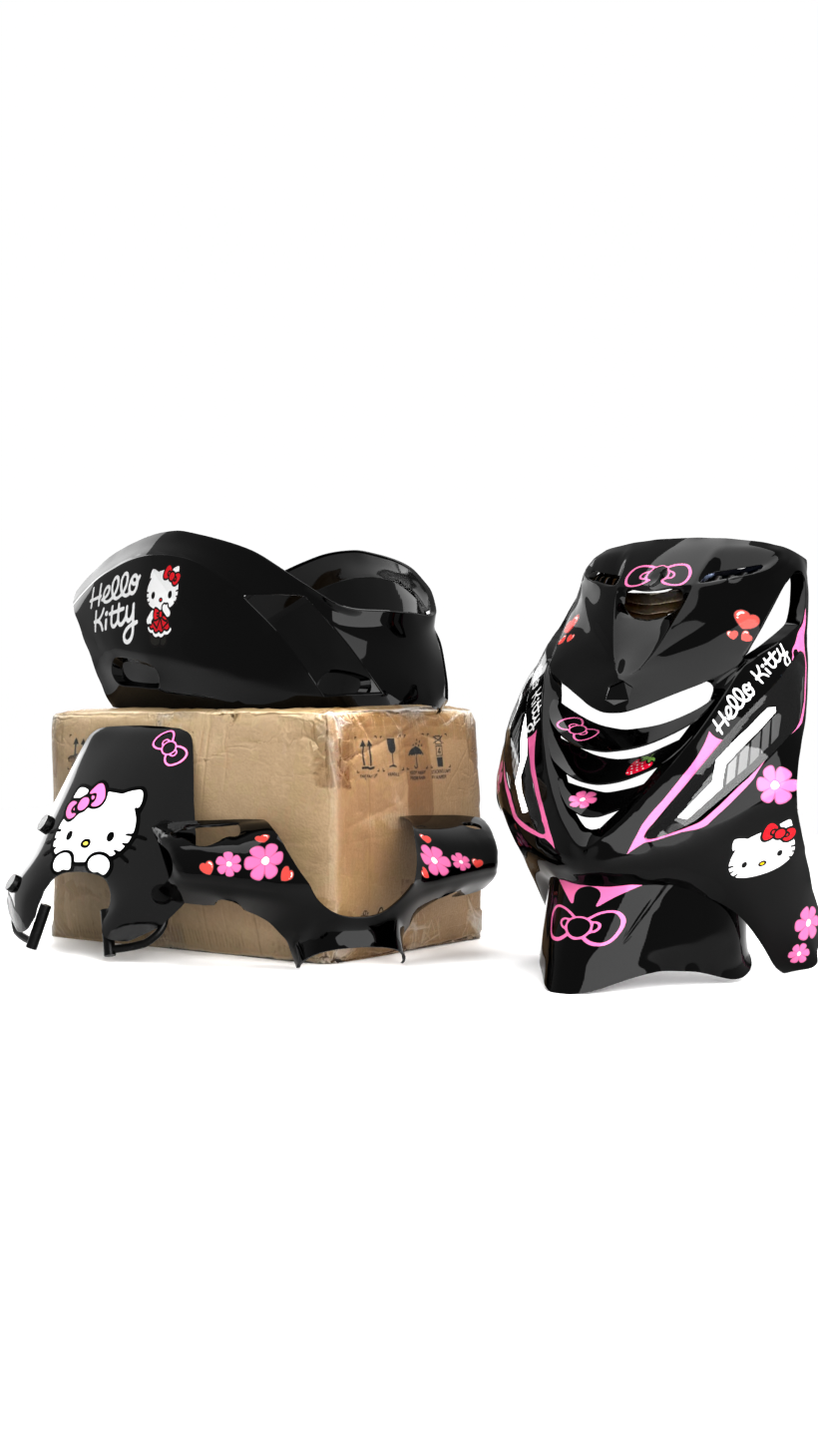 volledige stickerset stickerset - Zip Graphicz