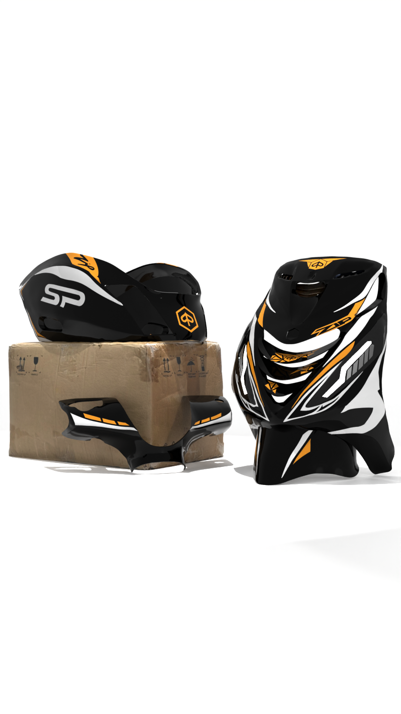 EVO V2 - Piaggio Zip SP Graphics Kit