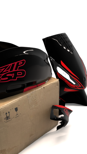 volledige stickerset stickerset - Zip Graphicz