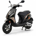 Panter print - Piaggio Zip Graphics Kit (Original Plastics)