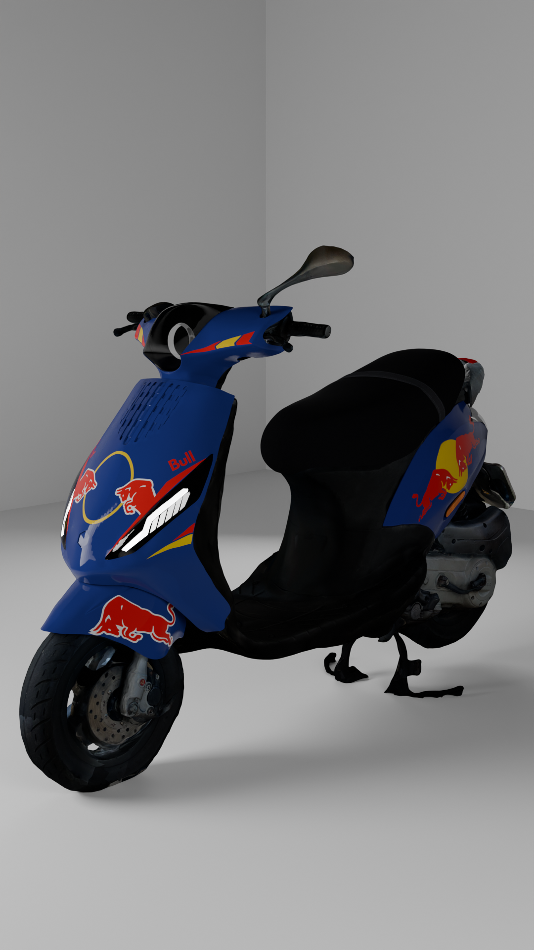 Red Bull Orgineel - Piaggio Zip Graphics Kit (Original Plastics)