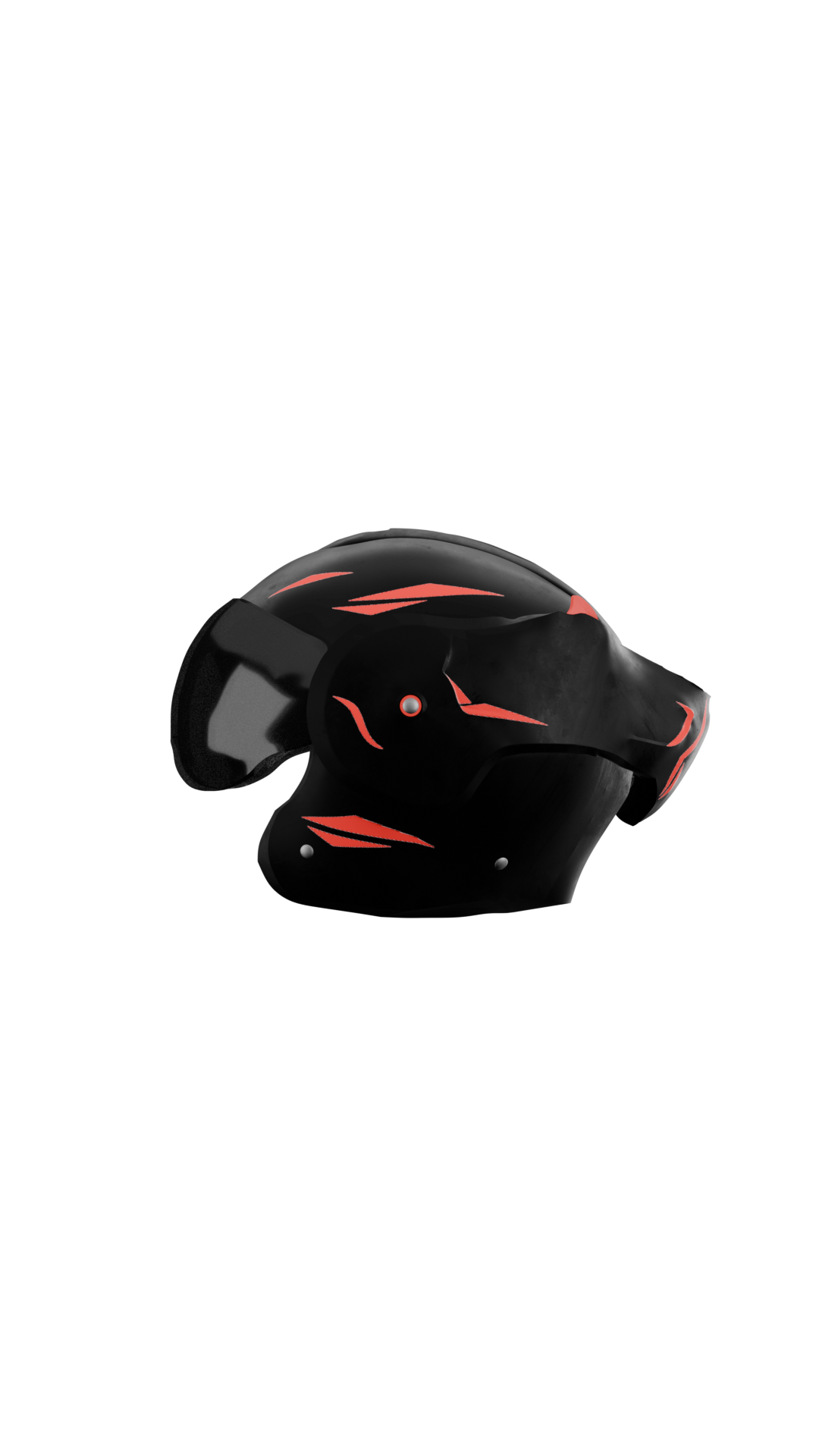 Minimalistic - Boxer helm Stickerset white stickerset - Zip Graphicz