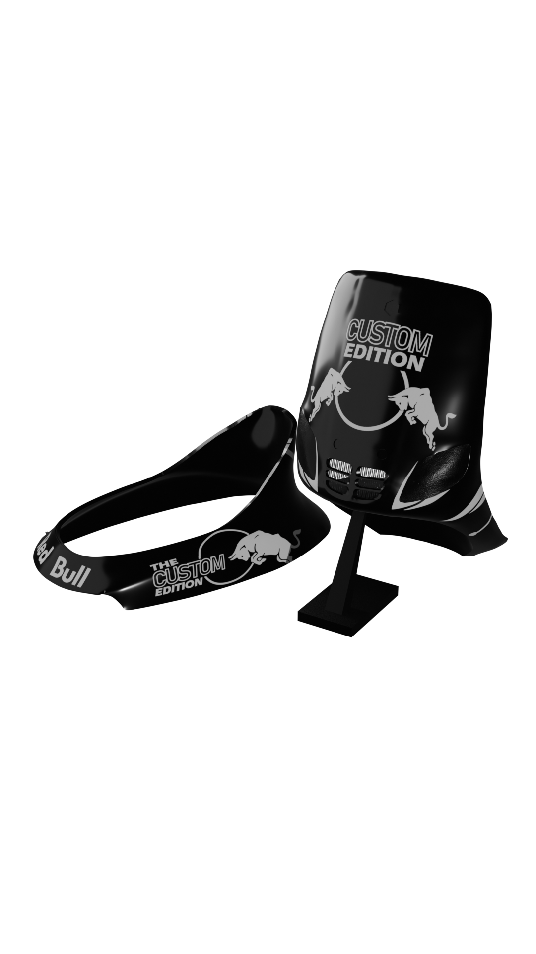 red stickerset - Zip Graphicz