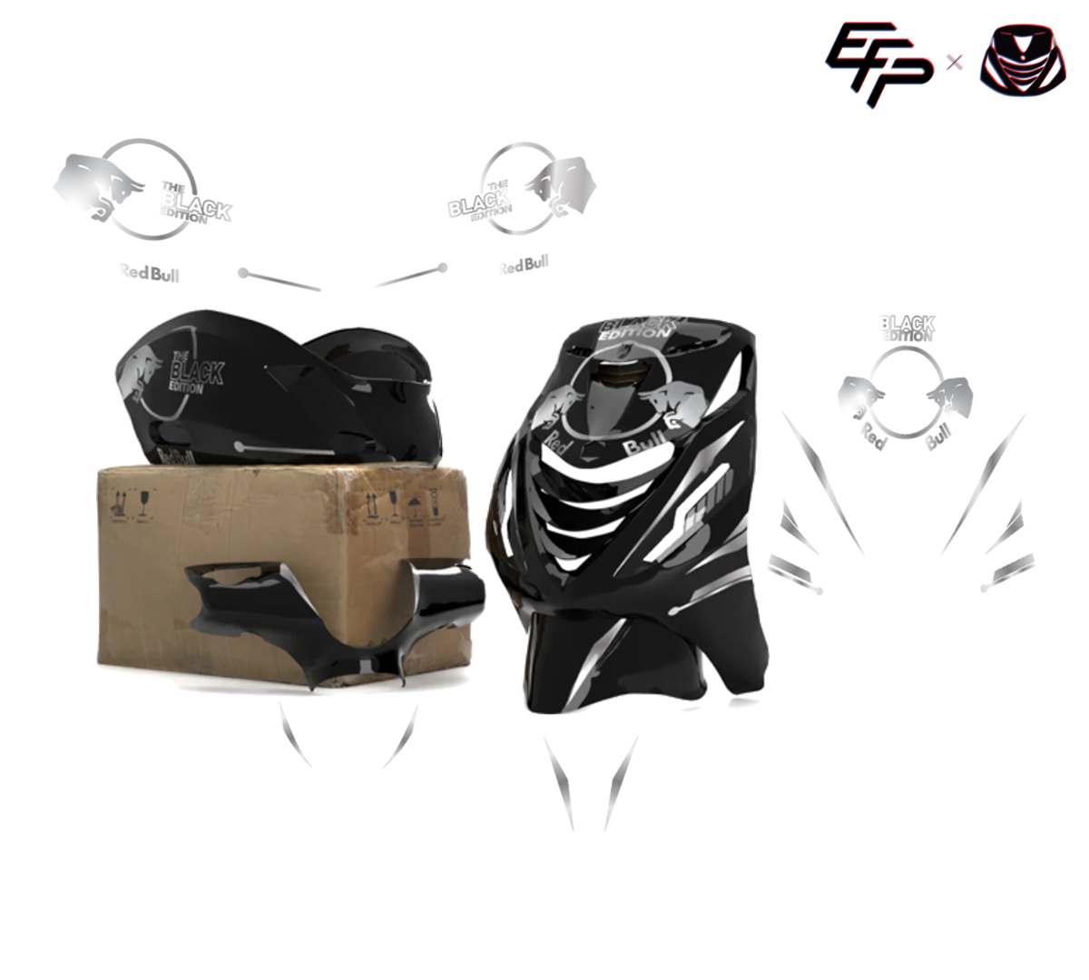 volledige stickerset stickerset - Zip Graphicz