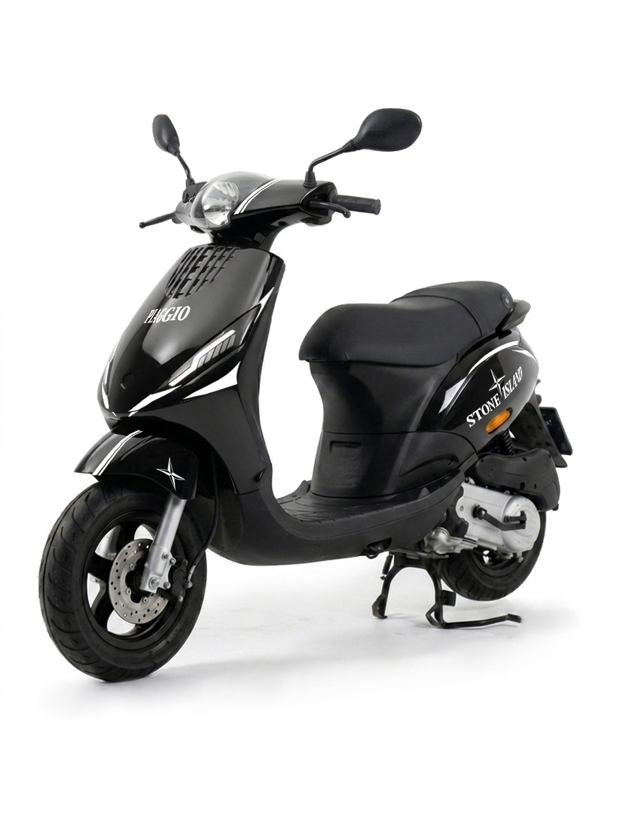 Stone Island - Piaggio Zip Graphics Kit (Original Plastics)