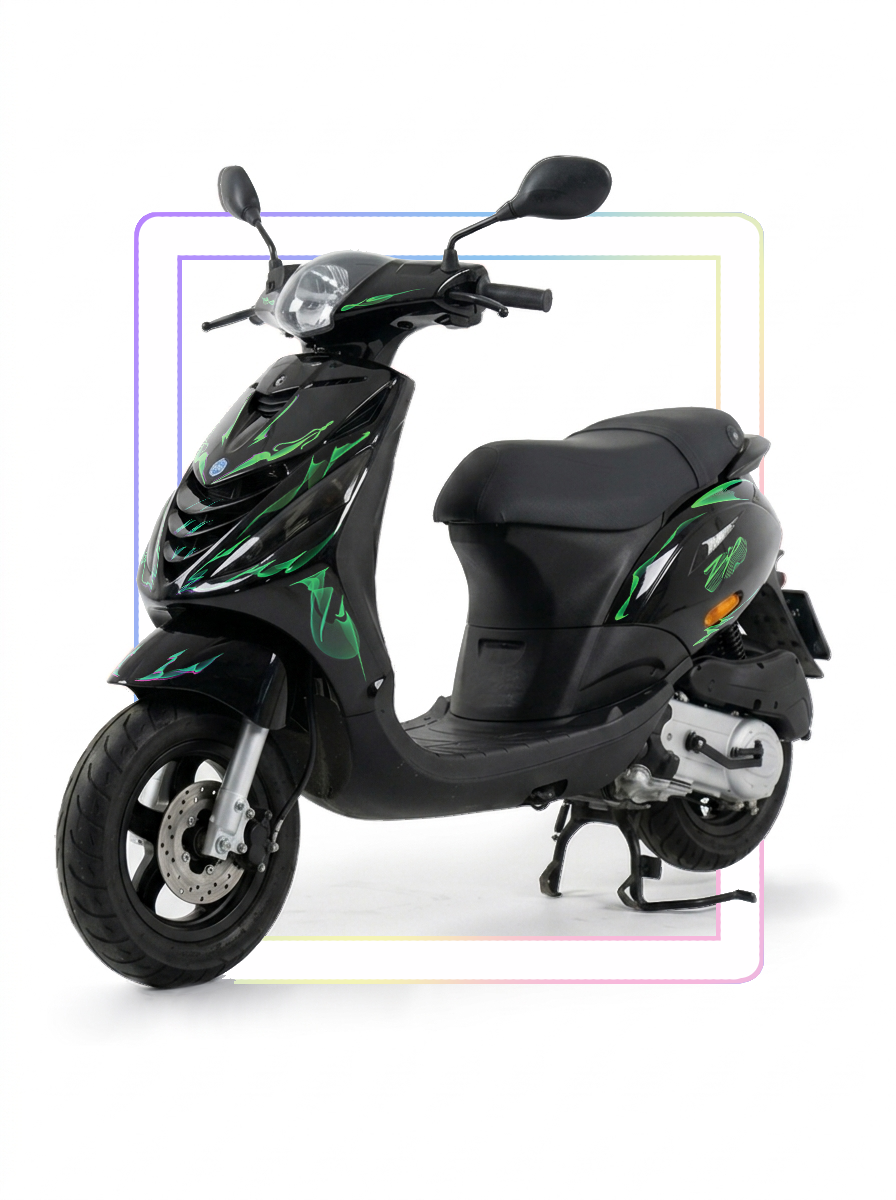 Techno Traces -  Piaggio Zip SP Stickerset Stickerset