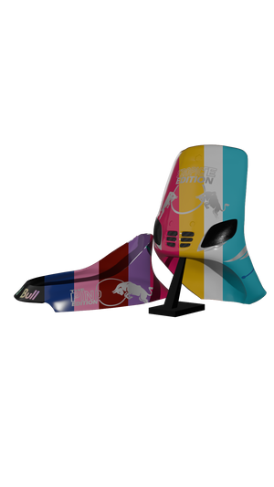 Red Bull Special Editions V2 - Type 3 Stickersets black edition stickerset - Zip Graphicz