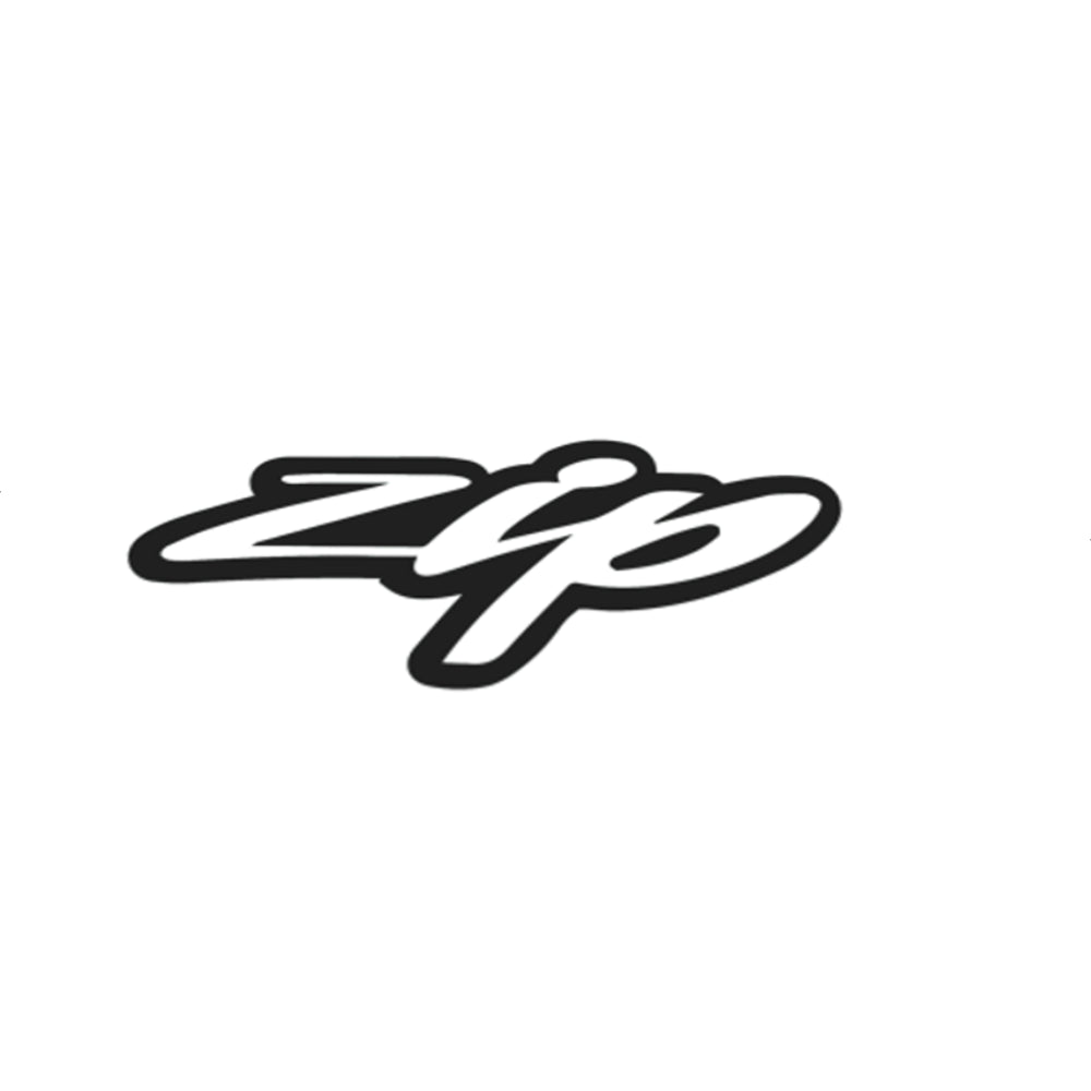 Old Zip Logo - Universal Sticker