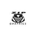 Zip Graphicz Logo - Universal Sticker