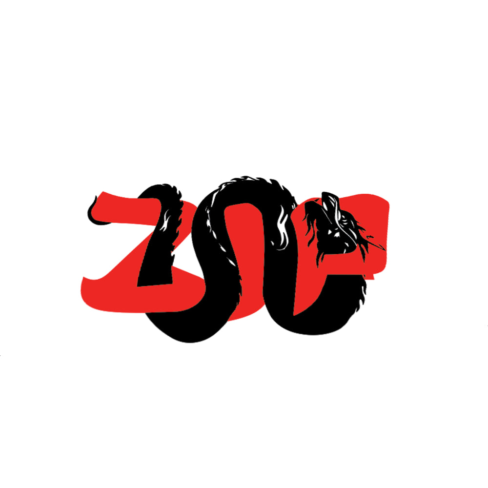 Zip SP Back Stickerset V2 (Dragon Dynasty) - Piaggio Zip Universal Sticker