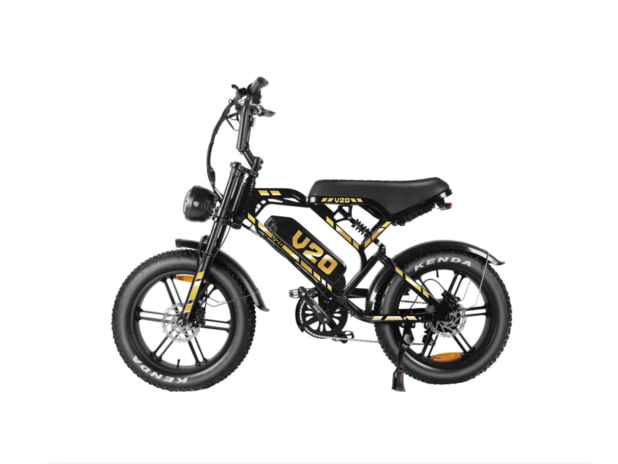 Sporty - Fat Bike V20 Stickerset
