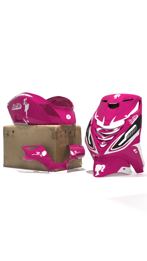 volledige stickerset stickerset - Zip Graphicz