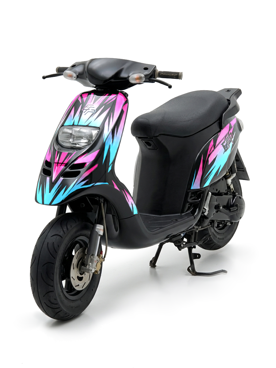 Solvyn stickerset voor Piaggio Typhoon