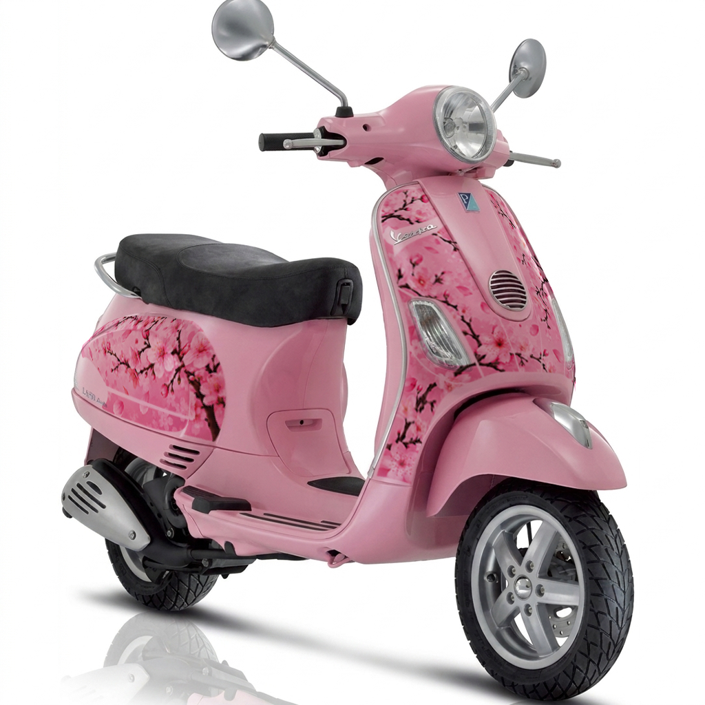 Hammerhead stickerset voor Vespa LX-50