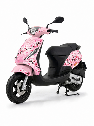 Kraken stickerset voor Piaggio Zip