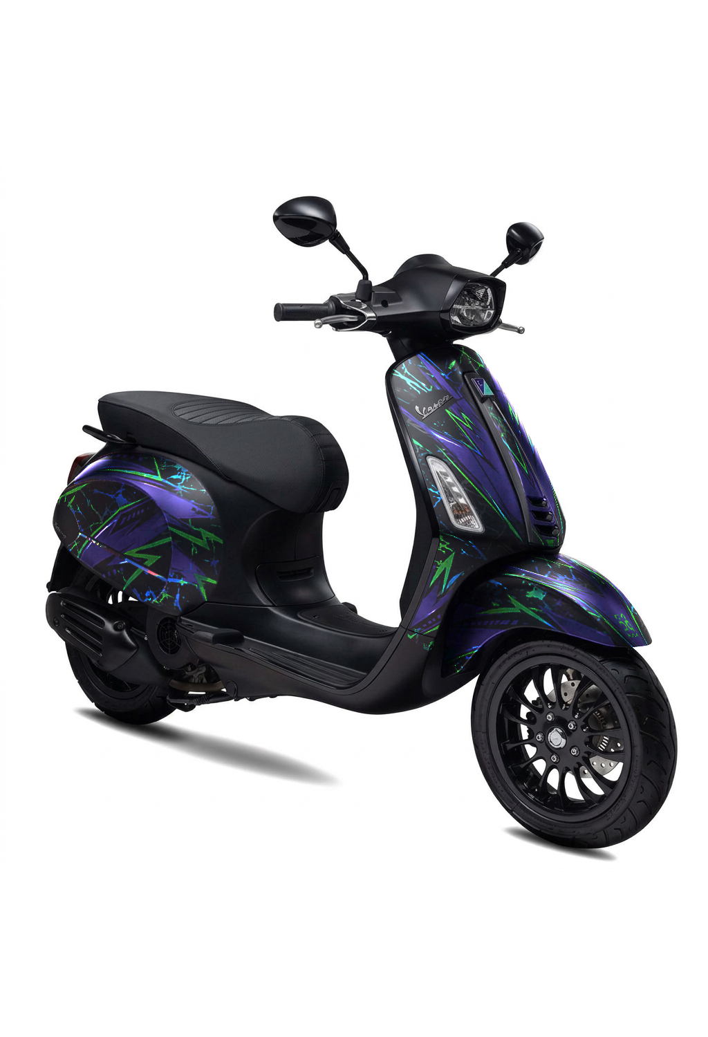 Onyxis stickerset voor Vespa Sprint
