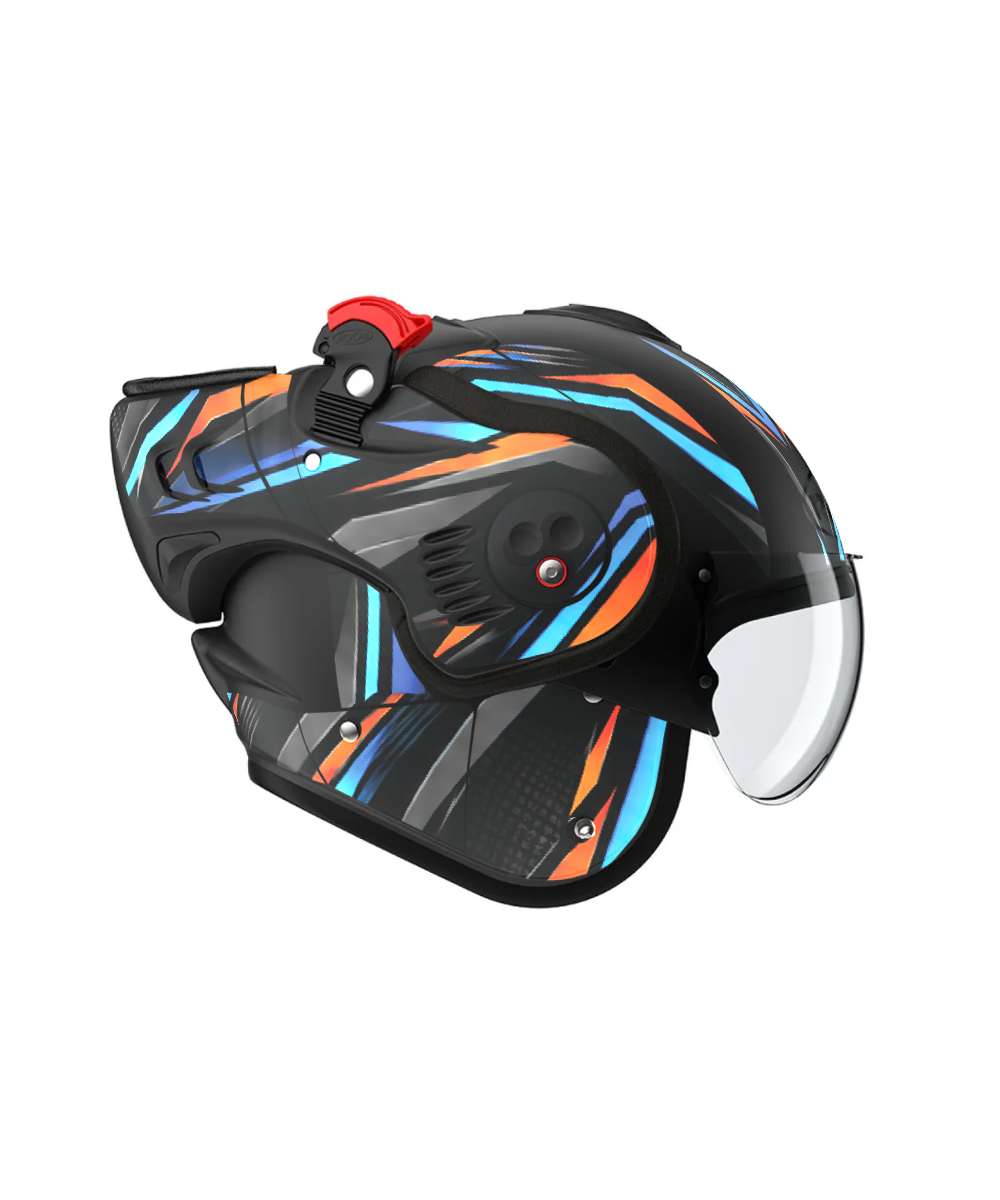 Asphalt stickerset voor Alpha Full Face Helmet