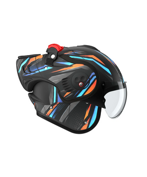 Asphalt stickerset voor Alpha Full Face Helmet
