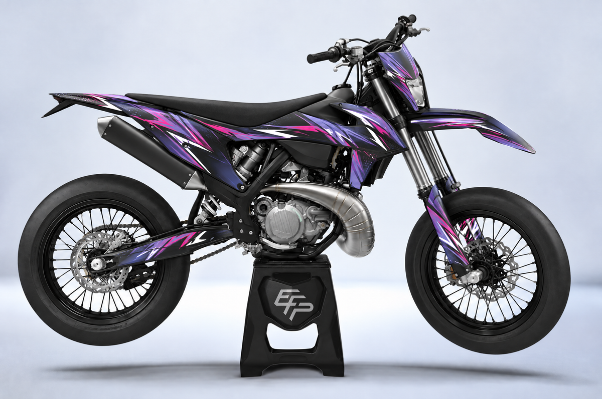 Topo Lines graphics kit voor MX & Enduro