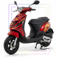 Lightning Mc Queen  - Piaggio Zip SP Graphics Kit