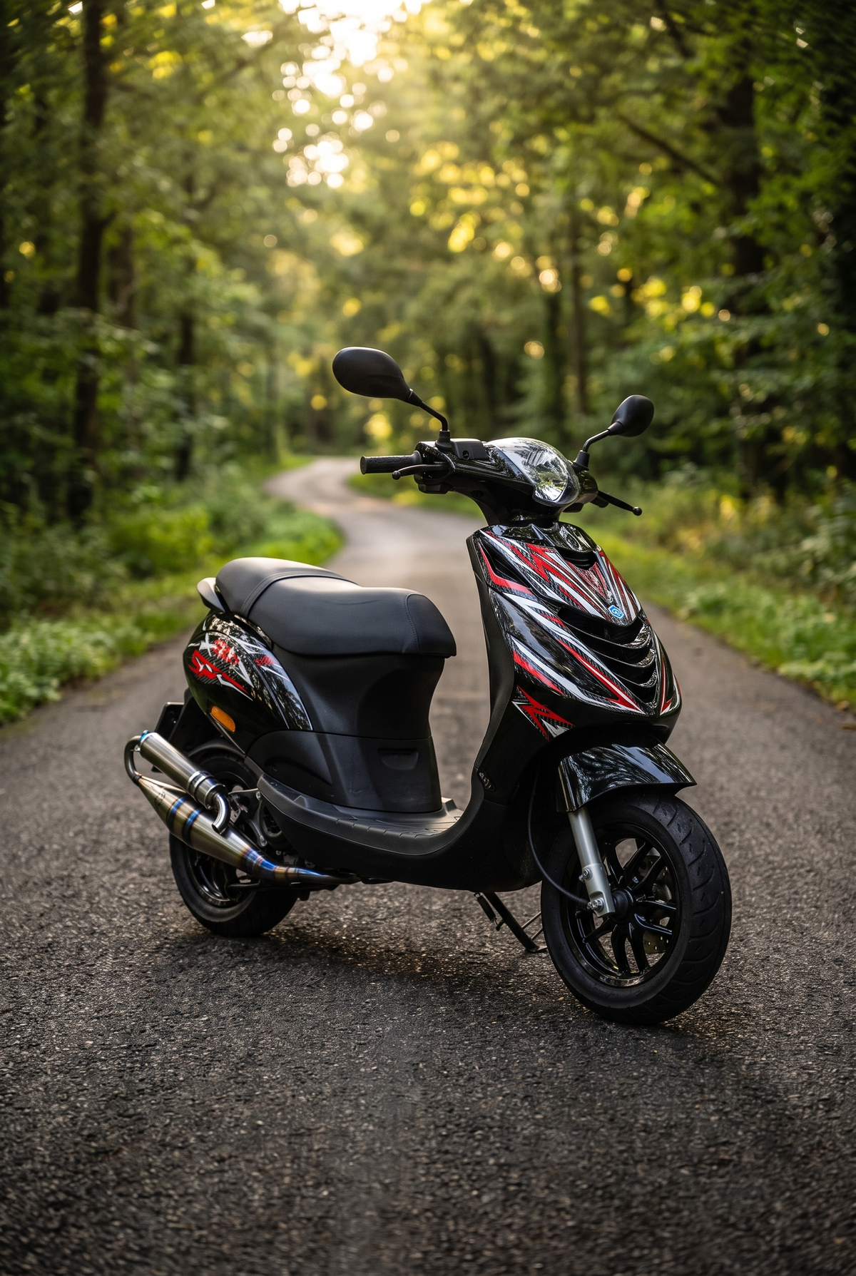 EFP GFX stickerset voor Piaggio Zip SP – productfoto
