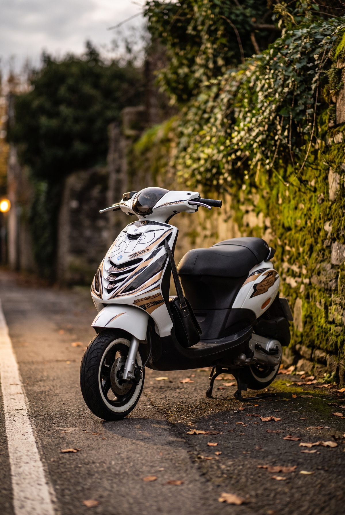 Midnight Ride Premium stickerset voor Piaggio Zip SP – productfoto