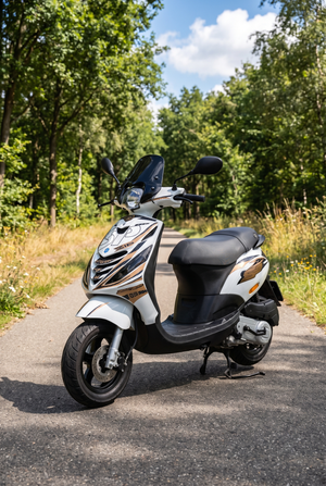 Midnight Ride Premium stickerset voor Piaggio Zip SP – productfoto