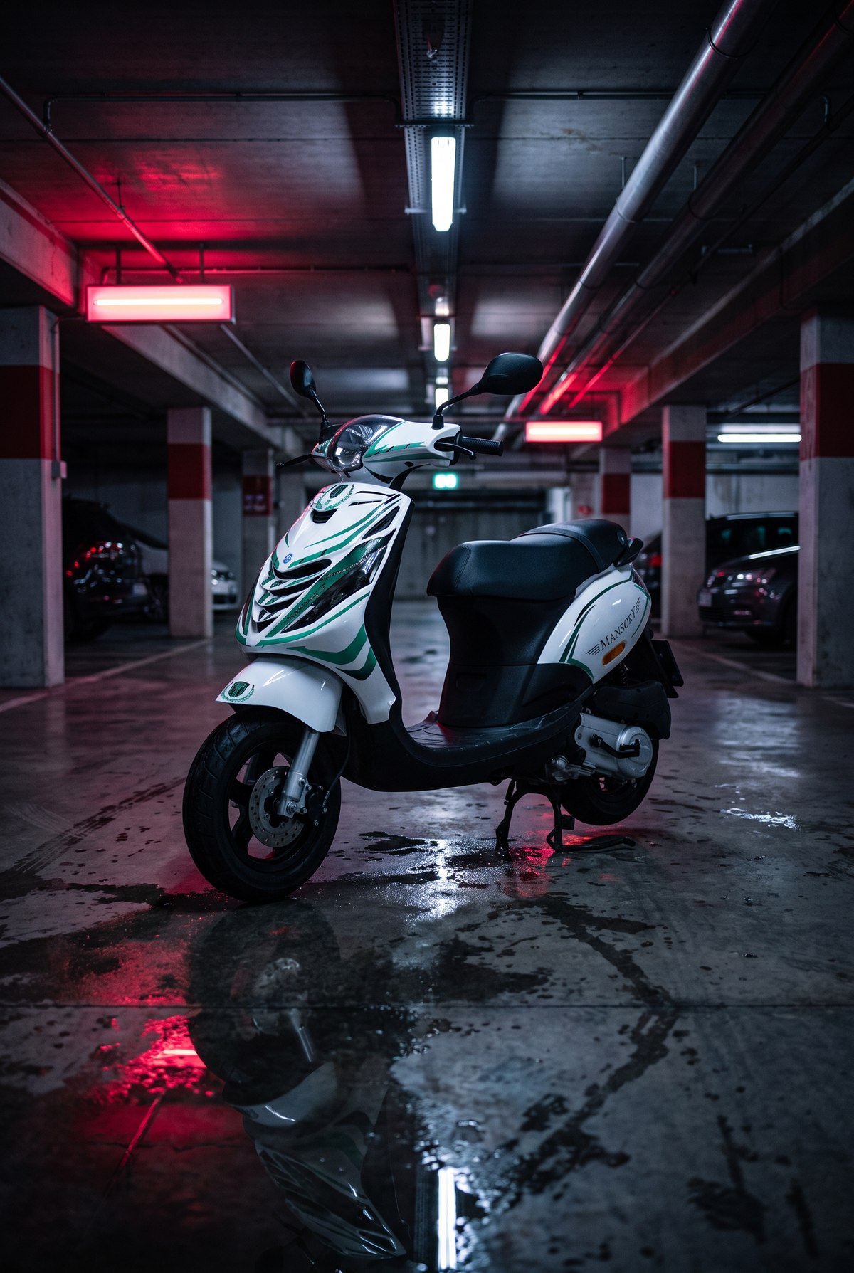 Mansory V2 Aufkleber-Set für Piaggio Zip SP – Produktfoto
