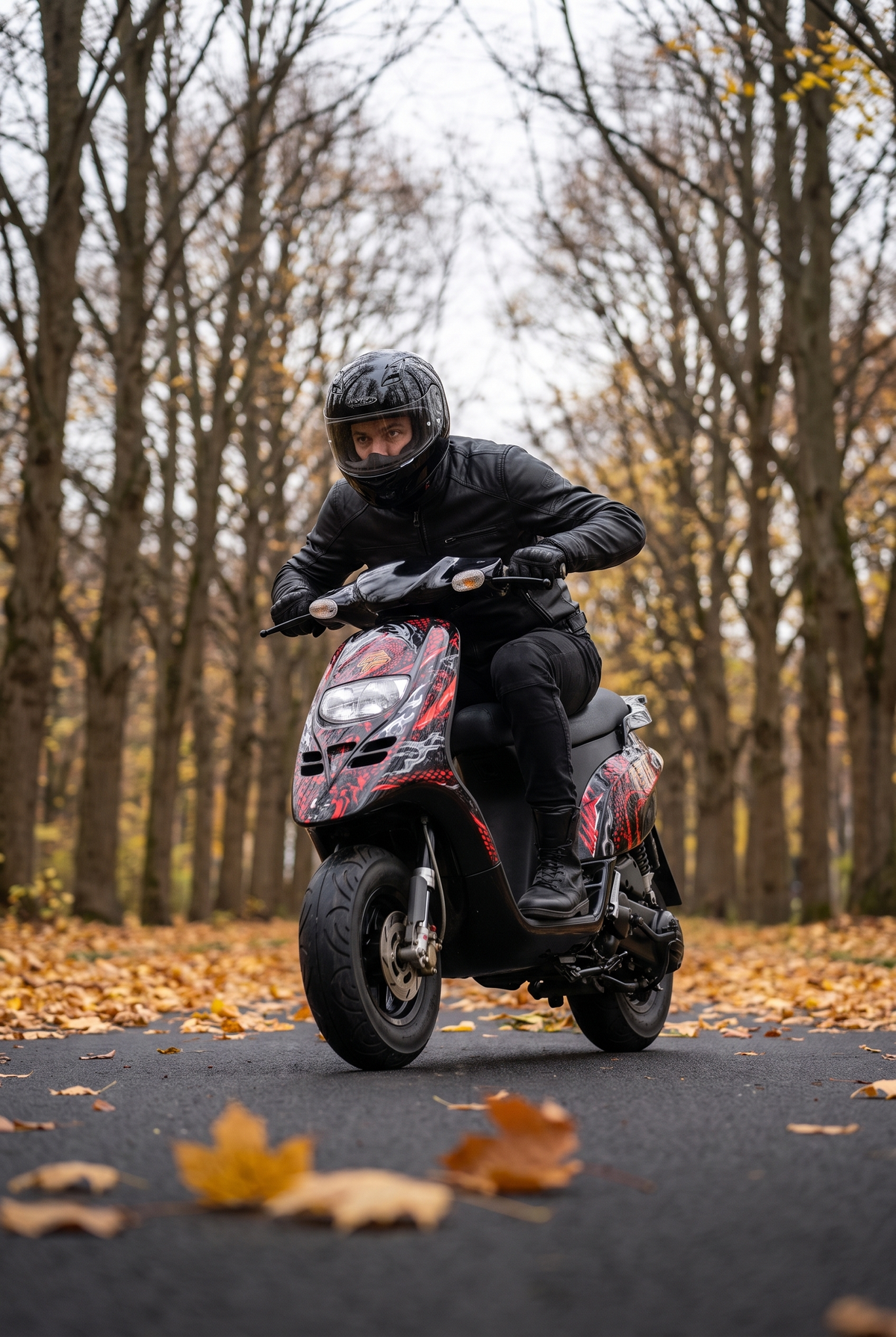 Kyronix stickerset voor Piaggio Typhoon – productfoto