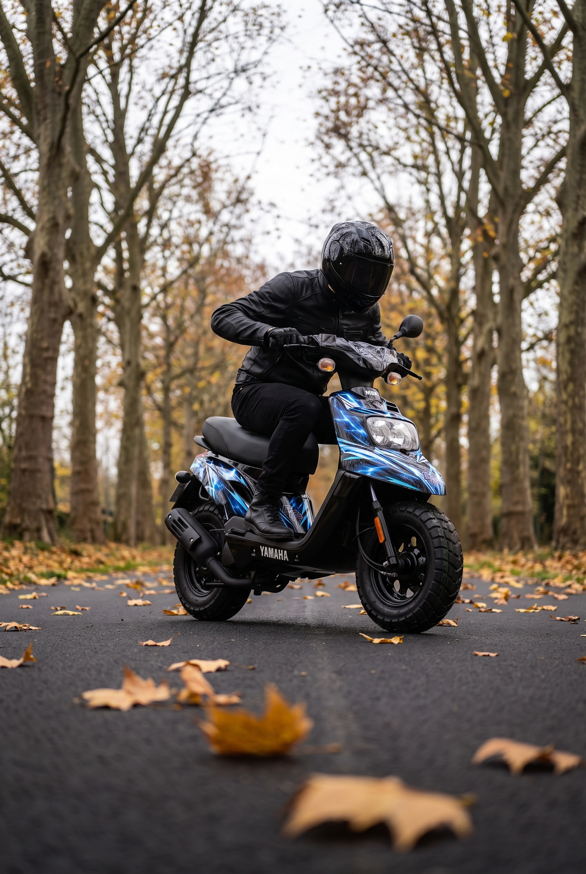 Valtrix stickerset voor MBK Booster – productfoto