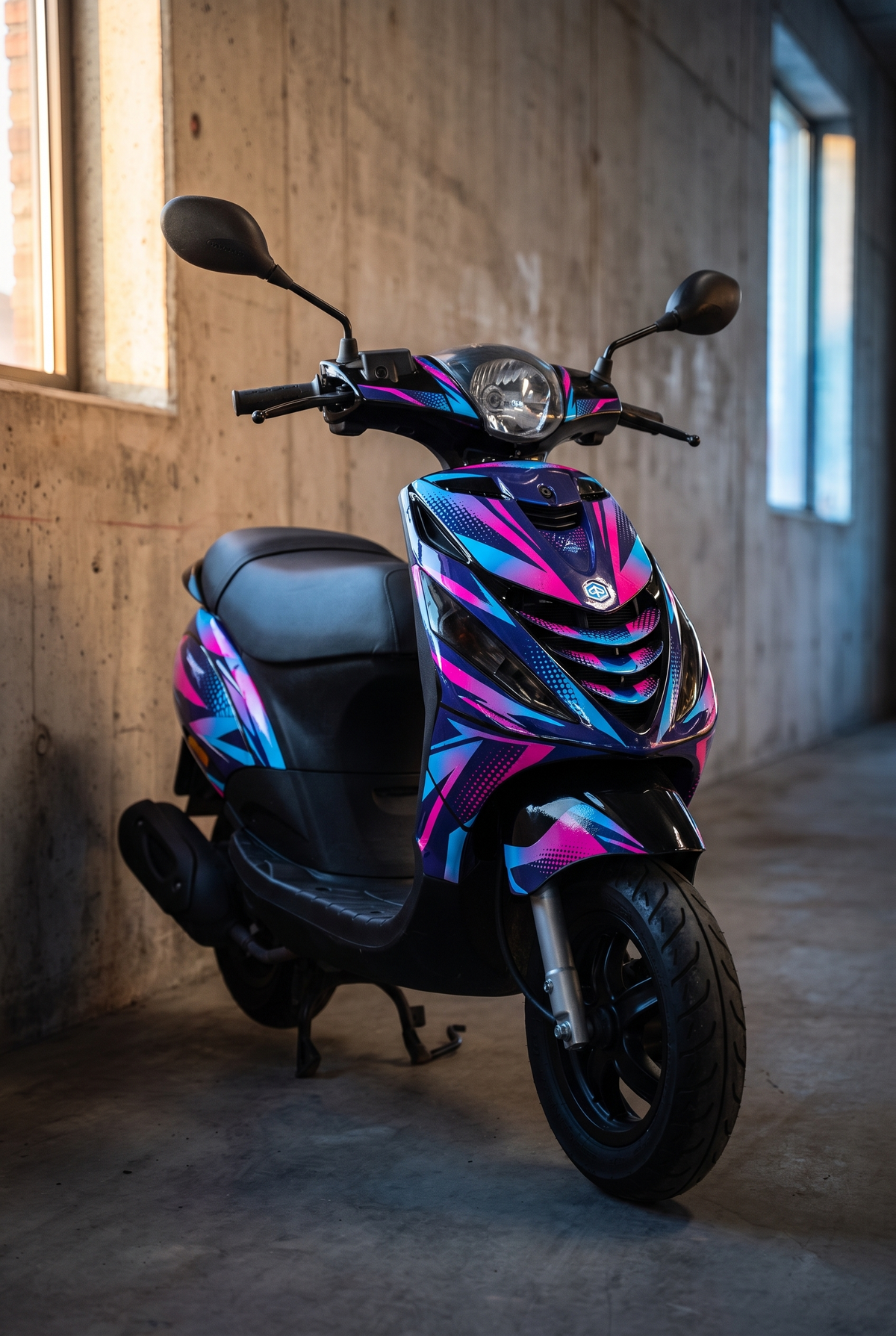 Draxon Aufkleber-Set für Piaggio Zip SP – Produktfoto