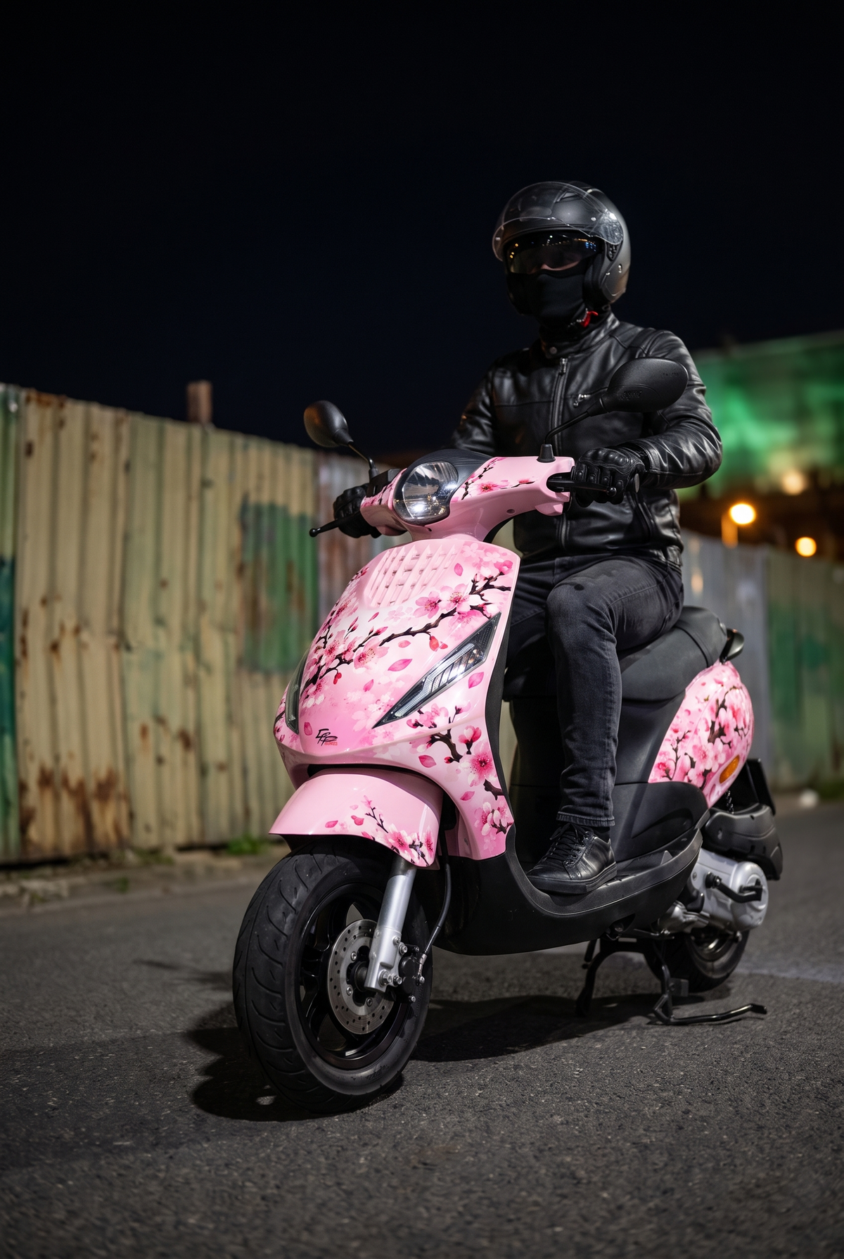 Kraken stickerset voor Piaggio Zip – productfoto