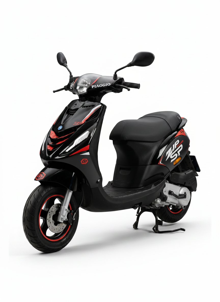 Minimalistic SP Triangles - Piaggio Zip SP Graphics Kit